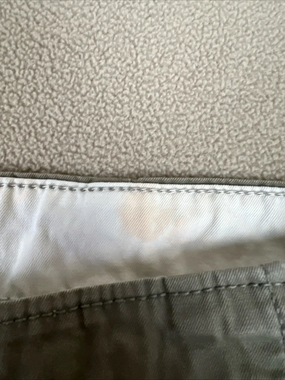 2013 American Eagle Original Straight Khaki Pants. Green. Mens Sz 33x30